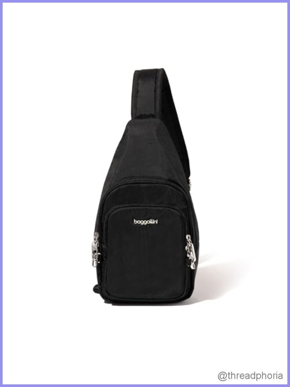 Anti-Theft Sling Bag Cut-Resistant Travel Crossbody with RFID
